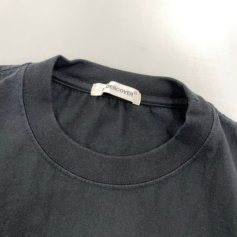 【中古品】【メンズ】 UNDERCOVER アンダーカバー GURUGURU TEE UP1F9801 半袖 Tシャツ 140-260818-as-09-izu サイズ：2 カラー：ブラック 万代Net店