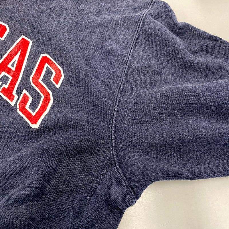 【中古品】【メンズ】 Champion チャンピオン KANSAS REVERSE WEAVE SWEATSHIRT リバースウィーブ スウェットシャツ USA製 146-260818-as-12-izu サイズ：XL カラー：ネイビー 万代Net店