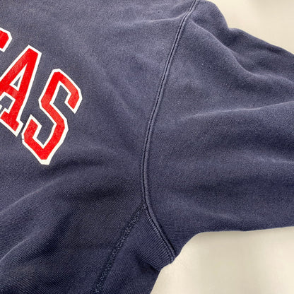 【中古品】【メンズ】 Champion チャンピオン KANSAS REVERSE WEAVE SWEATSHIRT リバースウィーブ スウェットシャツ USA製 146-260818-as-12-izu サイズ：XL カラー：ネイビー 万代Net店