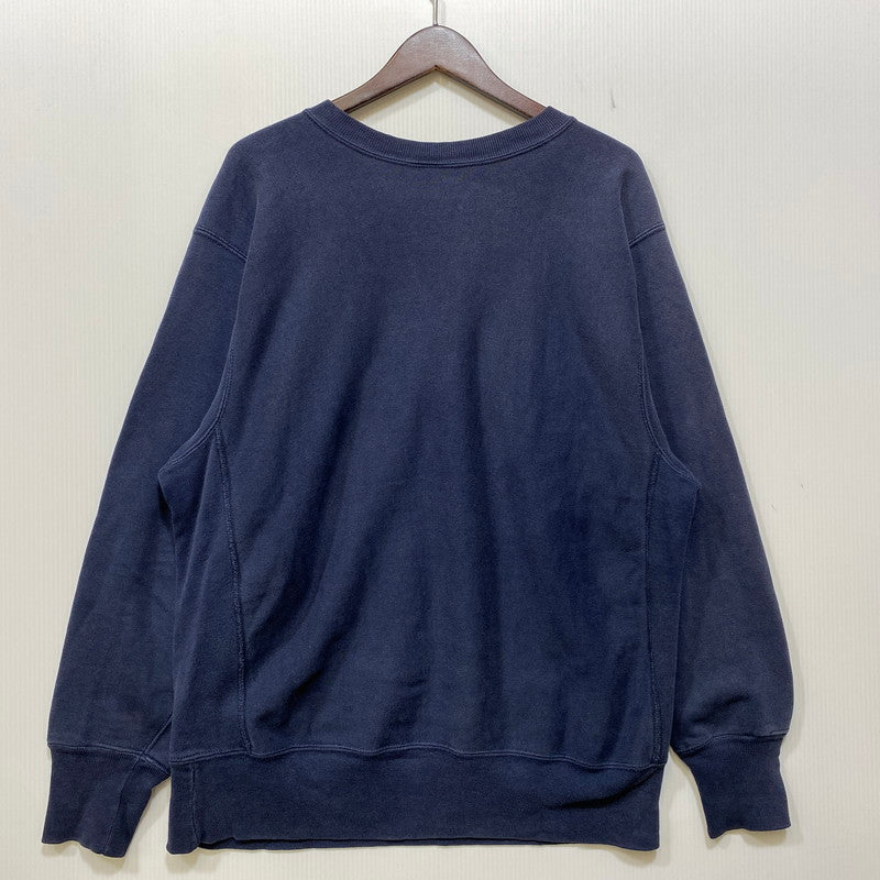 【中古品】【メンズ】 Champion チャンピオン KANSAS REVERSE WEAVE SWEATSHIRT リバースウィーブ スウェットシャツ USA製 146-260818-as-12-izu サイズ：XL カラー：ネイビー 万代Net店