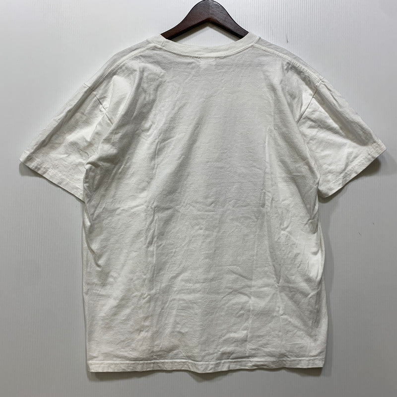 【中古品】【メンズ】 Supreme シュプリーム CHRISTOPHER WALKEN KING OF NEW YORK TEE 半袖Tシャツ 149-260822-as-01-izu サイズ：M カラー：ホワイト 万代Net店