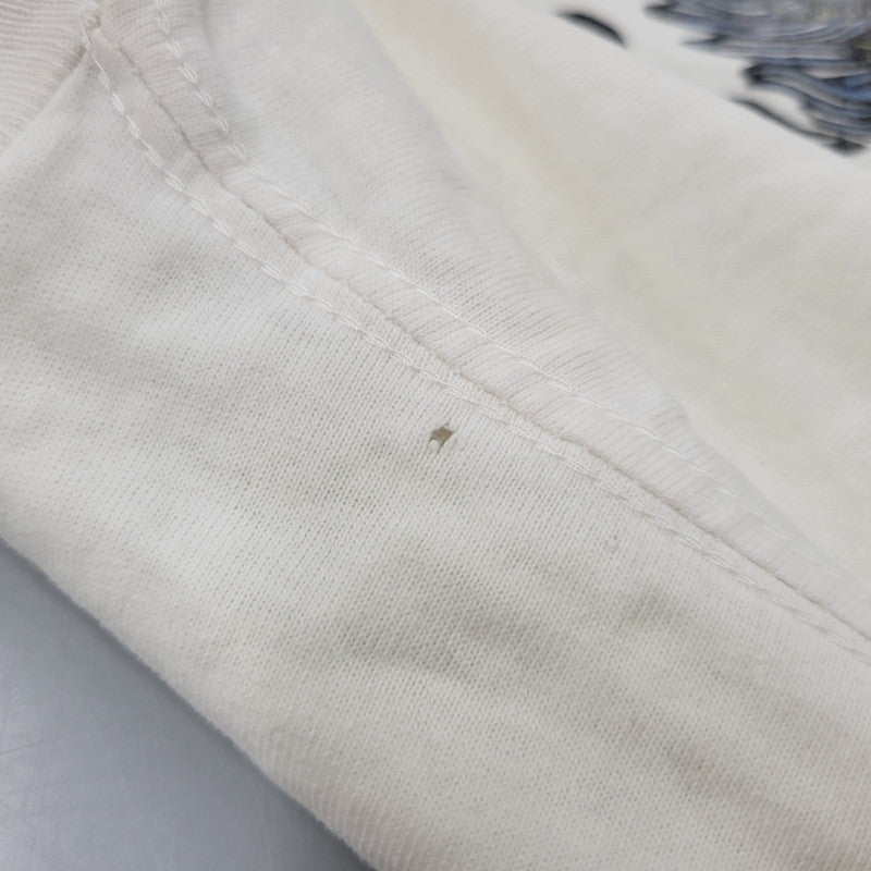 【現状渡し品】【メンズ】 OLD STUSSY オールド ステューシー USA製 紺タグ 両シングル DRAGON TEE ドラゴン Tシャツ トップス 142-260816-kh-11-izu サイズ：L カラー：ホワイト 万代Net店