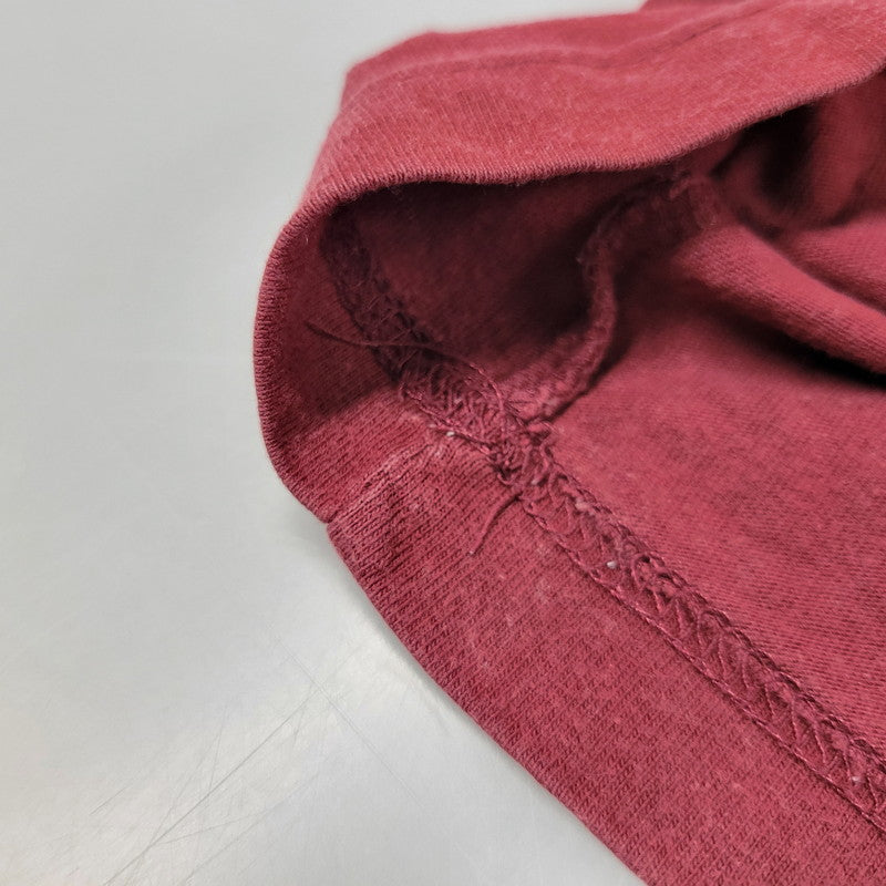 【中古品】【メンズ】 OLD STUSSY オールド ステューシー 紺タグ オーストラリア製 LOGO SS TEE ロゴ ショートスリーブ Tシャツ トップス 142-260816-kh-12-izu サイズ：M カラー：レッド 万代Net店