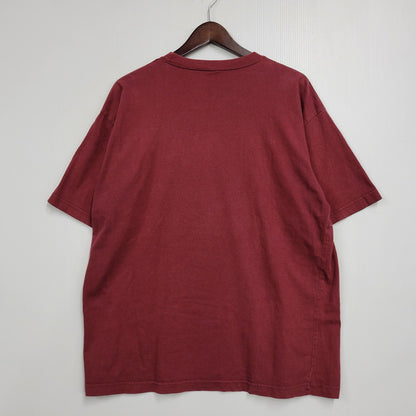 【中古品】【メンズ】 OLD STUSSY オールド ステューシー 紺タグ オーストラリア製 LOGO SS TEE ロゴ ショートスリーブ Tシャツ トップス 142-260816-kh-12-izu サイズ：M カラー：レッド 万代Net店