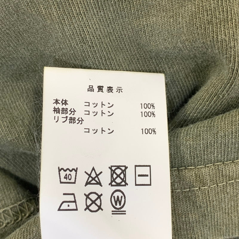 【中古品】【メンズ】 DESCENDANT ディセンダント 201ATDS-CSM16 20SS MILITIA LAYERD TEE ミリティア レイヤード Tシャツ トップス 長袖 142-260828-cs-12-izu サイズ：2 カラー：オリーブ 万代Net店