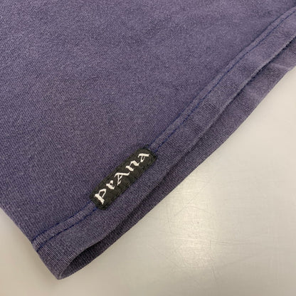 【中古品】【メンズ】 PRANA プラナ USA製 90’S LS SNAKEBITE TEE ロングスリーブ スネークバイト Tシャツ トップス 長袖 146-260828-cs-16-izu サイズ：L カラー：ネイビー 万代Net店