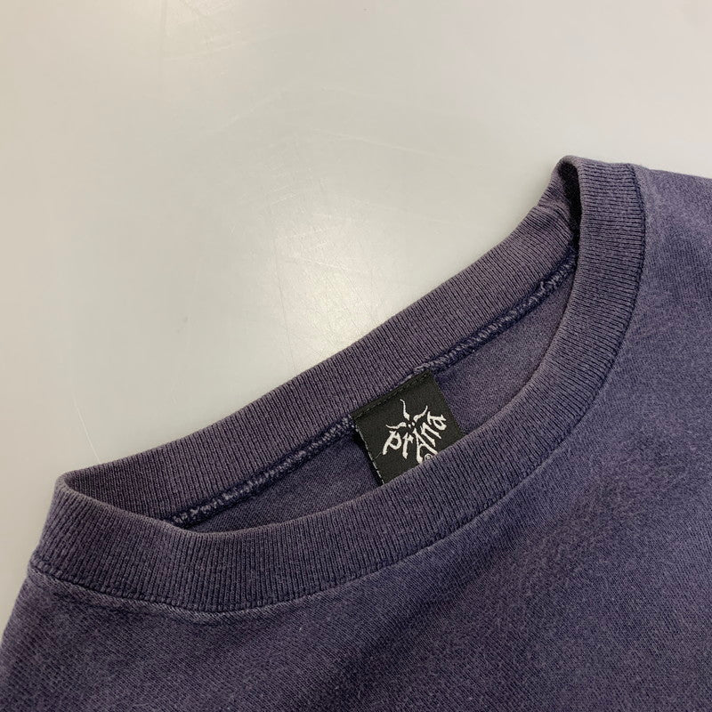【中古品】【メンズ】 PRANA プラナ USA製 90’S LS SNAKEBITE TEE ロングスリーブ スネークバイト Tシャツ トップス 長袖 146-260828-cs-16-izu サイズ：L カラー：ネイビー 万代Net店