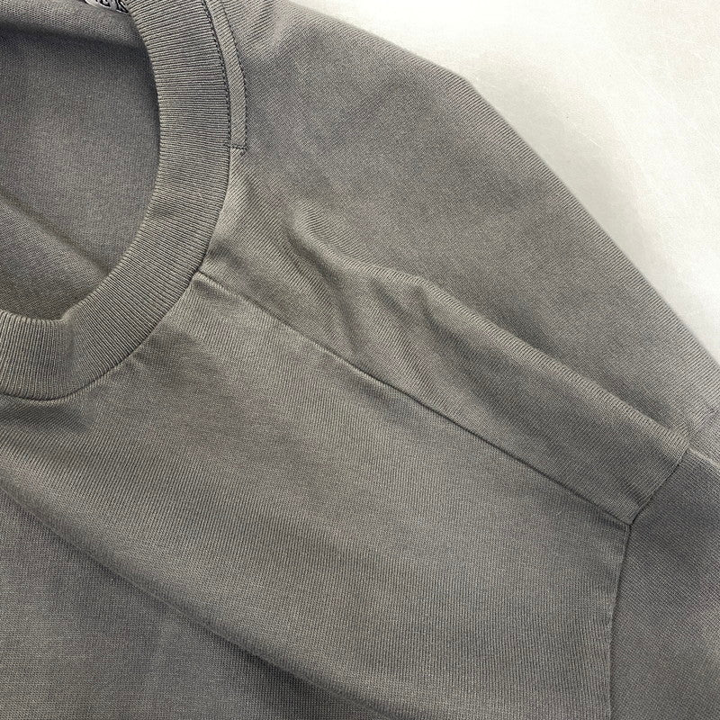 【中古品】【メンズ】 STONE ISLAND ストーンアイランド 791563750 GARMENT-DYED SWEAT LS TEE ガーメントダイ スウェット ロングスリーブ Tシャツ トップス 141-260817-kh-02-izu サイズ：M カラー：グレー 万代Net店