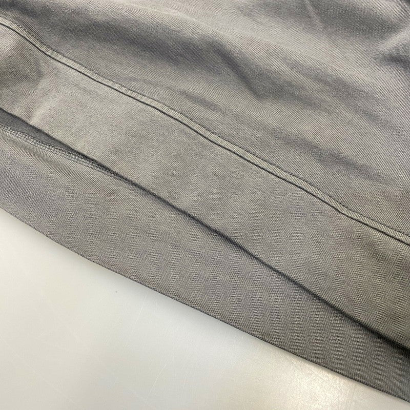 【中古品】【メンズ】 STONE ISLAND ストーンアイランド 791563750 GARMENT-DYED SWEAT LS TEE ガーメントダイ スウェット ロングスリーブ Tシャツ トップス 141-260817-kh-02-izu サイズ：M カラー：グレー 万代Net店