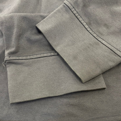 【中古品】【メンズ】 STONE ISLAND ストーンアイランド 791563750 GARMENT-DYED SWEAT LS TEE ガーメントダイ スウェット ロングスリーブ Tシャツ トップス 141-260817-kh-02-izu サイズ：M カラー：グレー 万代Net店