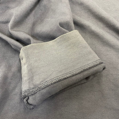 【中古品】【メンズ】 STONE ISLAND ストーンアイランド 791563750 GARMENT-DYED SWEAT LS TEE ガーメントダイ スウェット ロングスリーブ Tシャツ トップス 141-260817-kh-02-izu サイズ：M カラー：グレー 万代Net店