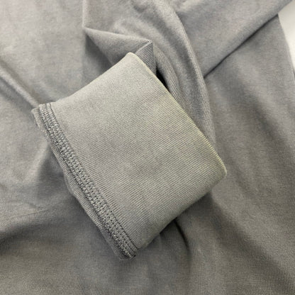 【中古品】【メンズ】 STONE ISLAND ストーンアイランド 791563750 GARMENT-DYED SWEAT LS TEE ガーメントダイ スウェット ロングスリーブ Tシャツ トップス 141-260817-kh-02-izu サイズ：M カラー：グレー 万代Net店