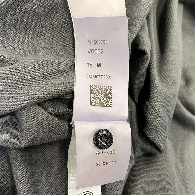 【中古品】【メンズ】 STONE ISLAND ストーンアイランド 791563750 GARMENT-DYED SWEAT LS TEE ガーメントダイ スウェット ロングスリーブ Tシャツ トップス 141-260817-kh-02-izu サイズ：M カラー：グレー 万代Net店