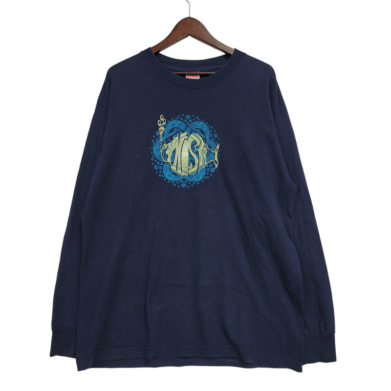 【中古品】【メンズ】 ALSTYLE アルスタイル メキシコ製 PHISH FALL TOUR 2000 TEE フィッシュ フォール ツアー Tシャツ トップス 146-260816-kh-07-izu サイズ：L カラー：ネイビー 万代Net店