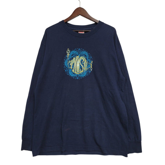 【中古品】【メンズ】 ALSTYLE アルスタイル メキシコ製 PHISH FALL TOUR 2000 TEE フィッシュ フォール ツアー Tシャツ トップス 146-260816-kh-07-izu サイズ：L カラー：ネイビー 万代Net店