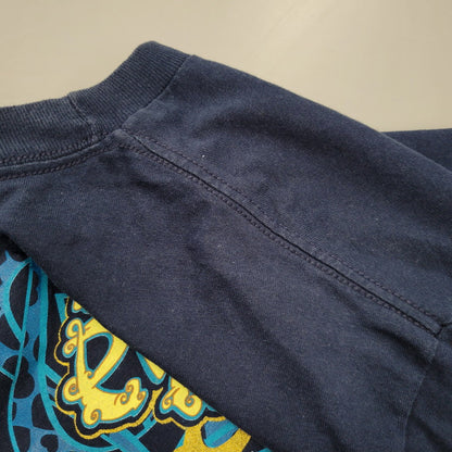 【中古品】【メンズ】 ALSTYLE アルスタイル メキシコ製 PHISH FALL TOUR 2000 TEE フィッシュ フォール ツアー Tシャツ トップス 146-260816-kh-07-izu サイズ：L カラー：ネイビー 万代Net店