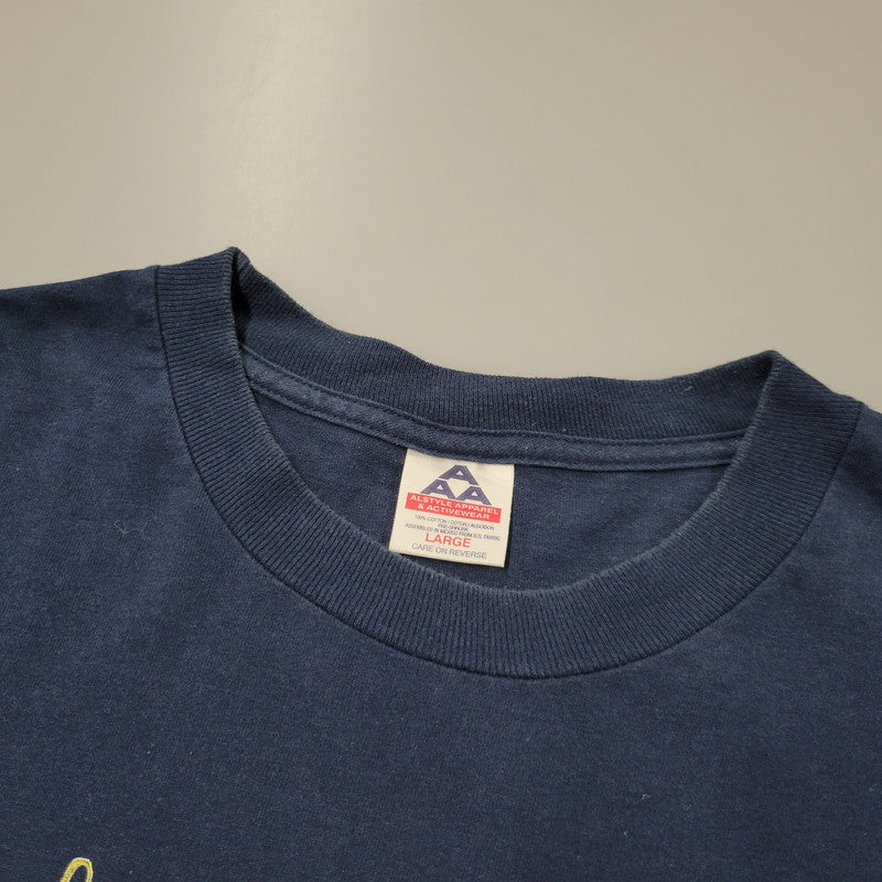 【中古品】【メンズ】 ALSTYLE アルスタイル メキシコ製 PHISH FALL TOUR 2000 TEE フィッシュ フォール ツアー Tシャツ トップス 146-260816-kh-07-izu サイズ：L カラー：ネイビー 万代Net店