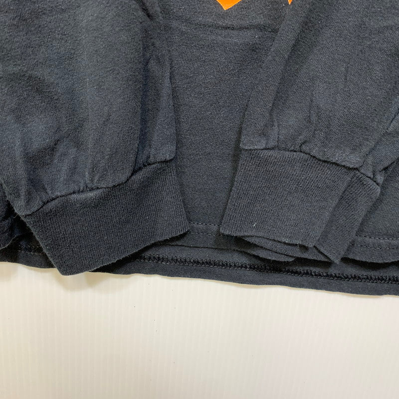 【中古品】【メンズ】 NARUTO ナルト 00’S RAMEN SHOP ICHIRAKU LS TEE ラーメン ショップ イチラク ロングスリーブ Tシャツ トップス 長袖 146-260828-cs-18-izu サイズ：L カラー：ブラック 万代Net店