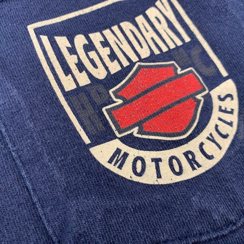 【中古品】【メンズ】 HARLEY DAVIDSON ハーレーダビッドソン c2020 LEGENDARY POCKET LS TEE レジェンダリー ポケット ロングスリーブ Tシャツ トップス 長袖 146-260828-cs-17-izu サイズ：不明 カラー：ネイビー 万代Net店