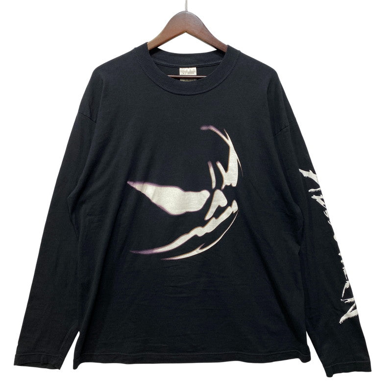 【中古品】【メンズ】 SCREEN STARS スクリーンスターズ HELLOWEEN THE DARK RIDE TOUR L/S TEE 長袖 Tシャツ 146-260818-as-08-izu サイズ：L カラー：ブラック 万代Net店