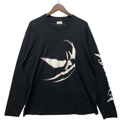 【中古品】【メンズ】 SCREEN STARS スクリーンスターズ HELLOWEEN THE DARK RIDE TOUR L/S TEE 長袖 Tシャツ 146-260818-as-08-izu サイズ：L カラー：ブラック 万代Net店