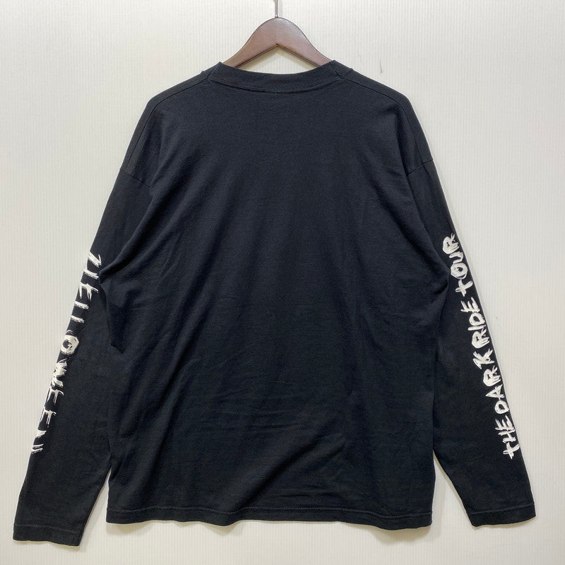 【中古品】【メンズ】 SCREEN STARS スクリーンスターズ HELLOWEEN THE DARK RIDE TOUR L/S TEE 長袖 Tシャツ 146-260818-as-08-izu サイズ：L カラー：ブラック 万代Net店