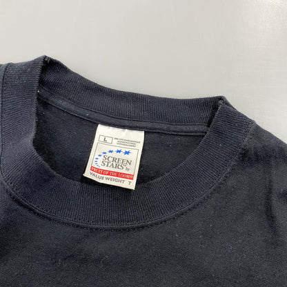 【中古品】【メンズ】 SCREEN STARS スクリーンスターズ HELLOWEEN THE DARK RIDE TOUR L/S TEE 長袖 Tシャツ 146-260818-as-08-izu サイズ：L カラー：ブラック 万代Net店