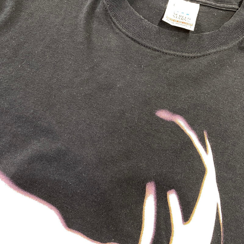 【中古品】【メンズ】 SCREEN STARS スクリーンスターズ HELLOWEEN THE DARK RIDE TOUR L/S TEE 長袖 Tシャツ 146-260818-as-08-izu サイズ：L カラー：ブラック 万代Net店