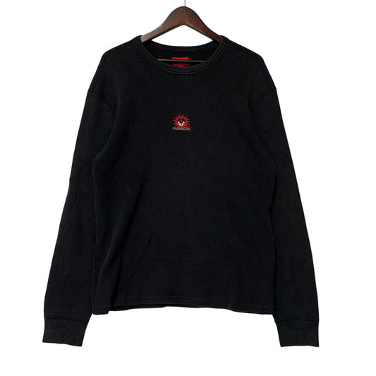 【中古品】【メンズ】 SUPREME シュプリーム 18FW VAMPIRE WAFFLE THERMAL ヴァンパイア ワッフル サーマル トップス 長袖 149-260818-cs-02-izu サイズ：S カラー：ブラック 万代Net店
