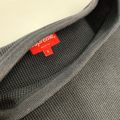 【中古品】【メンズ】 SUPREME シュプリーム 18FW VAMPIRE WAFFLE THERMAL ヴァンパイア ワッフル サーマル トップス 長袖 149-260818-cs-02-izu サイズ：S カラー：ブラック 万代Net店