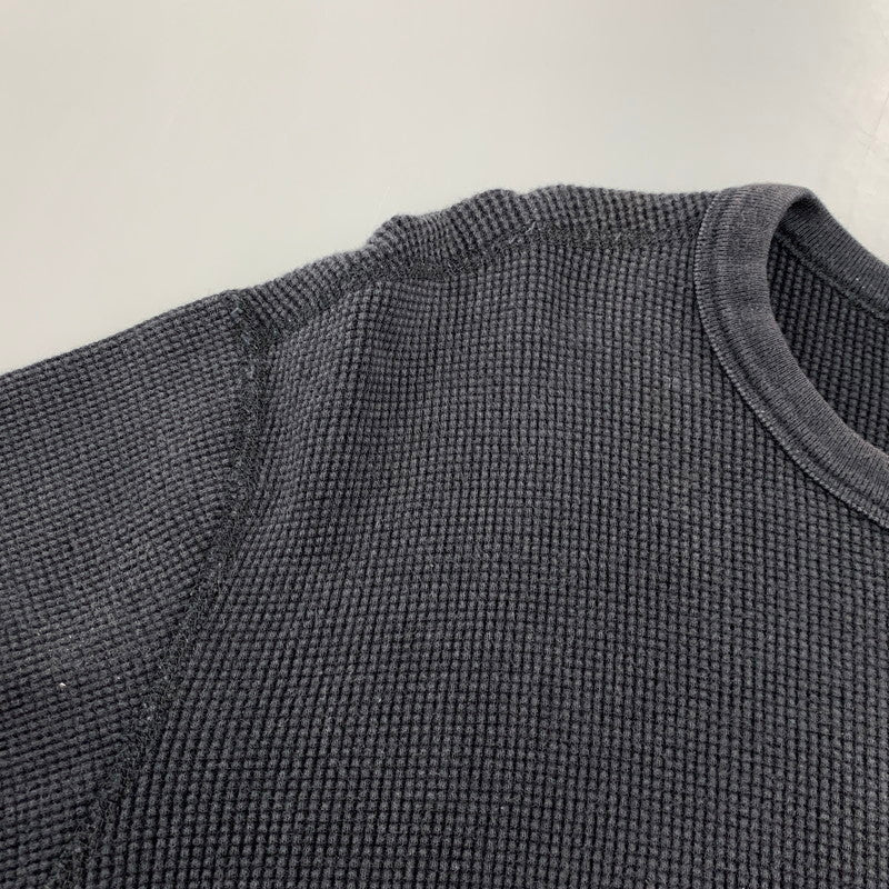 【中古品】【メンズ】 SUPREME シュプリーム 18FW VAMPIRE WAFFLE THERMAL ヴァンパイア ワッフル サーマル トップス 長袖 149-260818-cs-02-izu サイズ：S カラー：ブラック 万代Net店