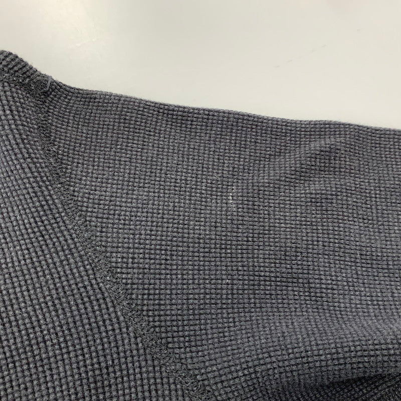 【中古品】【メンズ】 SUPREME シュプリーム 18FW VAMPIRE WAFFLE THERMAL ヴァンパイア ワッフル サーマル トップス 長袖 149-260818-cs-02-izu サイズ：S カラー：ブラック 万代Net店