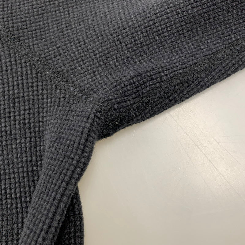 【中古品】【メンズ】 SUPREME シュプリーム 18FW VAMPIRE WAFFLE THERMAL ヴァンパイア ワッフル サーマル トップス 長袖 149-260818-cs-02-izu サイズ：S カラー：ブラック 万代Net店