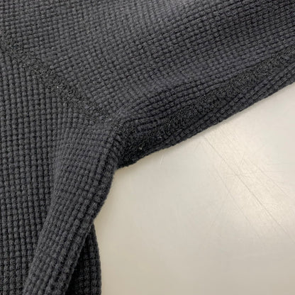 【中古品】【メンズ】 SUPREME シュプリーム 18FW VAMPIRE WAFFLE THERMAL ヴァンパイア ワッフル サーマル トップス 長袖 149-260818-cs-02-izu サイズ：S カラー：ブラック 万代Net店