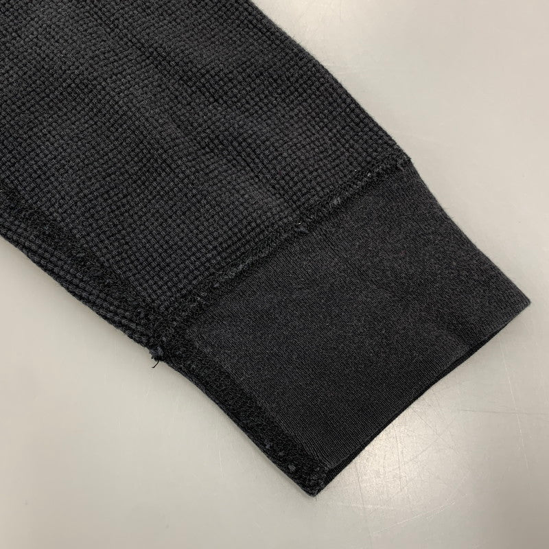 【中古品】【メンズ】 SUPREME シュプリーム 18FW VAMPIRE WAFFLE THERMAL ヴァンパイア ワッフル サーマル トップス 長袖 149-260818-cs-02-izu サイズ：S カラー：ブラック 万代Net店
