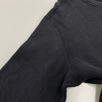 【中古品】【メンズ】 SUPREME シュプリーム 18FW VAMPIRE WAFFLE THERMAL ヴァンパイア ワッフル サーマル トップス 長袖 149-260818-cs-02-izu サイズ：S カラー：ブラック 万代Net店