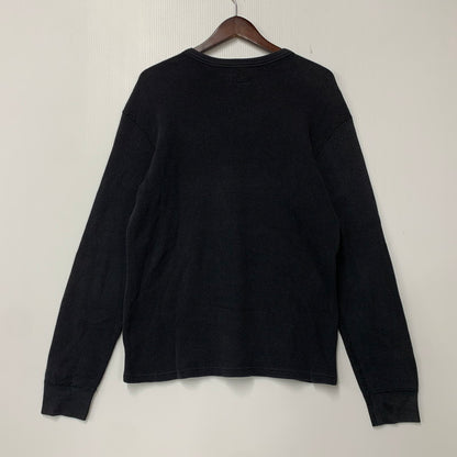 【中古品】【メンズ】 SUPREME シュプリーム 18FW VAMPIRE WAFFLE THERMAL ヴァンパイア ワッフル サーマル トップス 長袖 149-260818-cs-02-izu サイズ：S カラー：ブラック 万代Net店