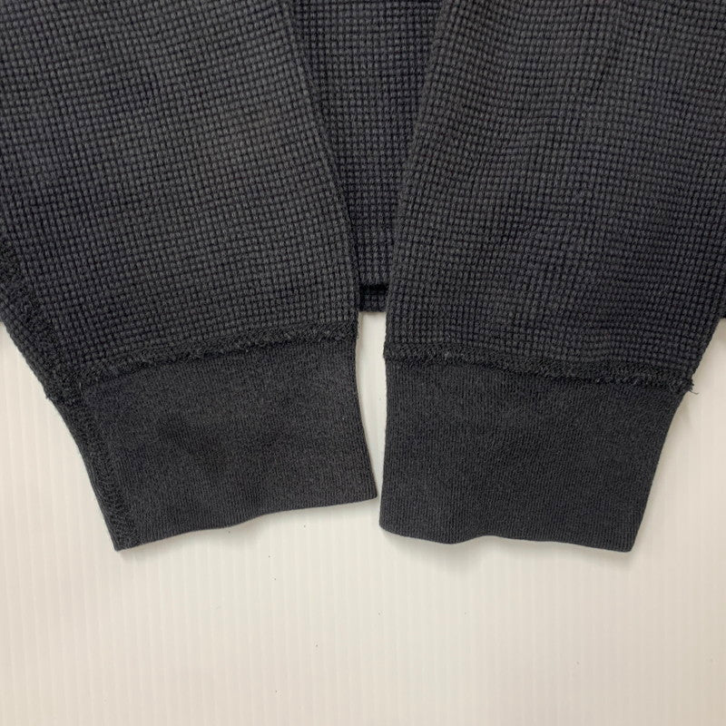 【中古品】【メンズ】 SUPREME シュプリーム 18FW VAMPIRE WAFFLE THERMAL ヴァンパイア ワッフル サーマル トップス 長袖 149-260818-cs-02-izu サイズ：S カラー：ブラック 万代Net店