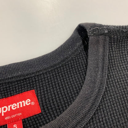 【中古品】【メンズ】 SUPREME シュプリーム 18FW VAMPIRE WAFFLE THERMAL ヴァンパイア ワッフル サーマル トップス 長袖 149-260818-cs-02-izu サイズ：S カラー：ブラック 万代Net店