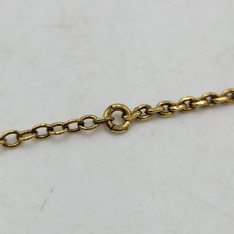 【中古品】【メンズ/レディース】 VERSACE ヴェルサーチ MEDUSA MOTIF NECKLACE メデューサ モチーフ ネックレス アクセサリー 192-260818-cs-19-izu カラー：ゴールド 万代Net店