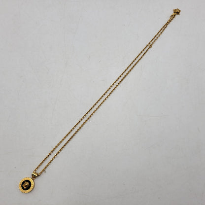 【中古品】【メンズ/レディース】 VERSACE ヴェルサーチ MEDUSA MOTIF NECKLACE メデューサ モチーフ ネックレス アクセサリー 192-260818-cs-19-izu カラー：ゴールド 万代Net店