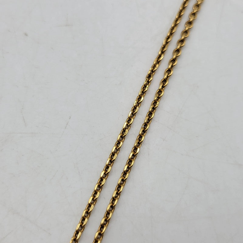 【中古品】【メンズ/レディース】 VERSACE ヴェルサーチ MEDUSA MOTIF NECKLACE メデューサ モチーフ ネックレス アクセサリー 192-260818-cs-19-izu カラー：ゴールド 万代Net店