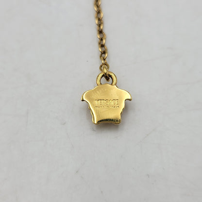 【中古品】【メンズ/レディース】 VERSACE ヴェルサーチ MEDUSA MOTIF NECKLACE メデューサ モチーフ ネックレス アクセサリー 192-260818-cs-19-izu カラー：ゴールド 万代Net店