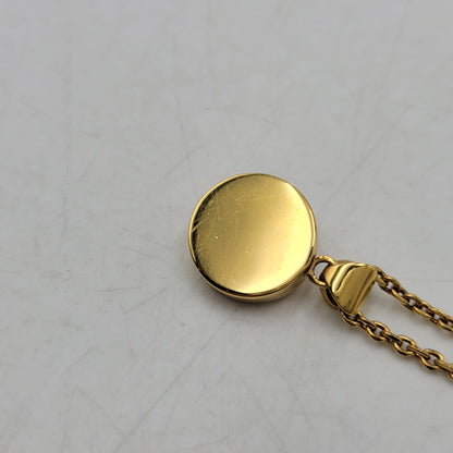 【中古品】【メンズ/レディース】 VERSACE ヴェルサーチ MEDUSA MOTIF NECKLACE メデューサ モチーフ ネックレス アクセサリー 192-260818-cs-19-izu カラー：ゴールド 万代Net店