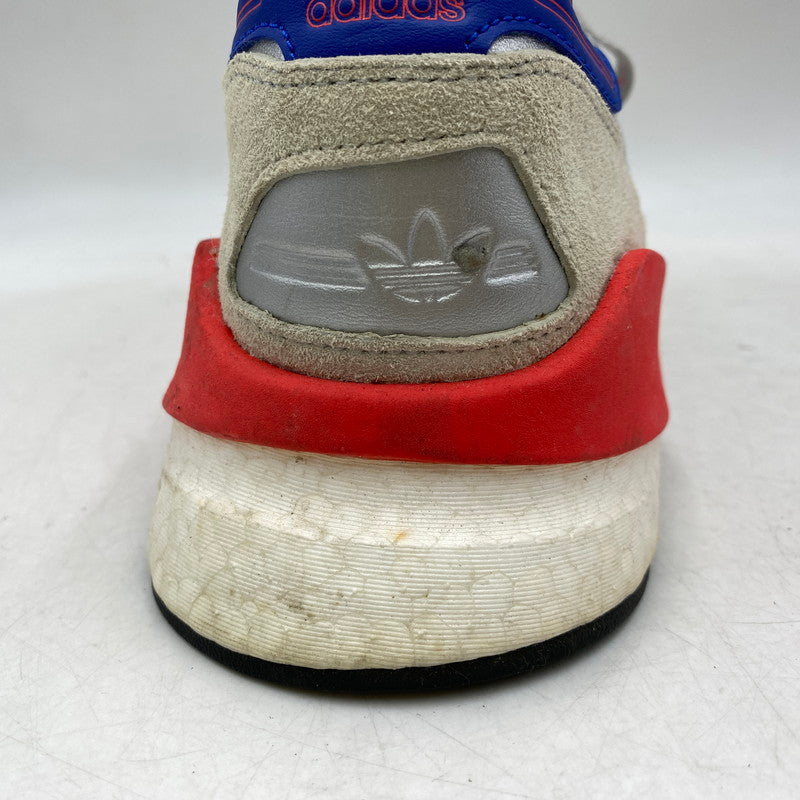 【中古品】【メンズ】 ADIDAS アディダス EF5558 ZX 930 EQT スニーカー 靴 161-260829-kh-11-izu サイズ：27.5 カラー：SILVER METALLIC/POWDER BLUE/SHOCK RED 万代Net店