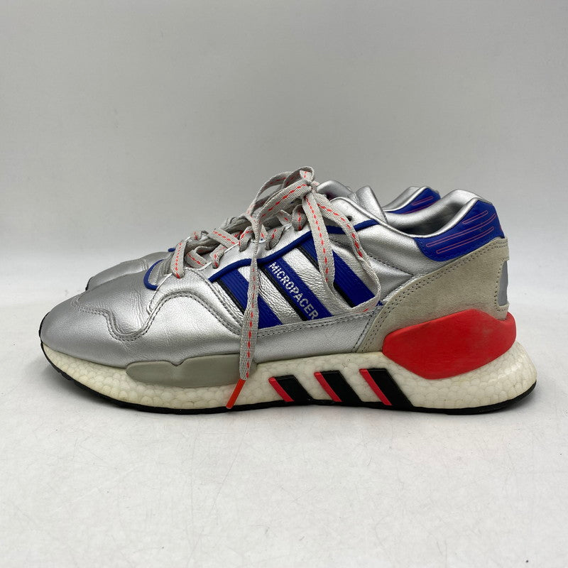 【中古品】【メンズ】 ADIDAS アディダス EF5558 ZX 930 EQT スニーカー 靴 161-260829-kh-11-izu サイズ：27.5 カラー：SILVER METALLIC/POWDER BLUE/SHOCK RED 万代Net店