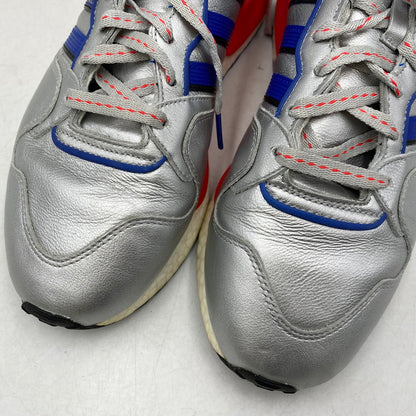 【中古品】【メンズ】 ADIDAS アディダス EF5558 ZX 930 EQT スニーカー 靴 161-260829-kh-11-izu サイズ：27.5 カラー：SILVER METALLIC/POWDER BLUE/SHOCK RED 万代Net店