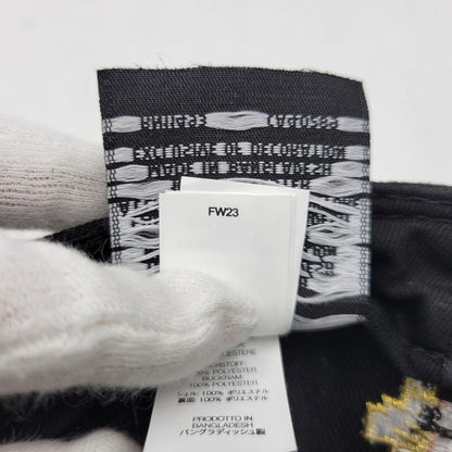 【中古品】【メンズ/レディース】 SUPREME シュプリーム× NEW ERA ニューエラ 23FW CHAMPIONSHIPS BOX LOGO CAP チャンピオンシップ ボックス ロゴ キャップ 帽子 185-260818-cs-13-izu サイズ：7 3/4(61.5cm) カラー：ブラック 万代Net店