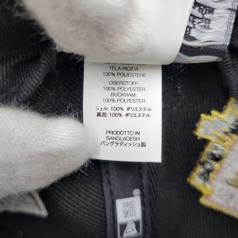 【中古品】【メンズ/レディース】 SUPREME シュプリーム× NEW ERA ニューエラ 23FW CHAMPIONSHIPS BOX LOGO CAP チャンピオンシップ ボックス ロゴ キャップ 帽子 185-260818-cs-13-izu サイズ：7 3/4(61.5cm) カラー：ブラック 万代Net店