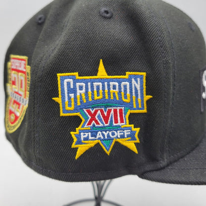 【中古品】【メンズ/レディース】 SUPREME シュプリーム× NEW ERA ニューエラ 23FW CHAMPIONSHIPS BOX LOGO CAP チャンピオンシップ ボックス ロゴ キャップ 帽子 185-260818-cs-13-izu サイズ：7 3/4(61.5cm) カラー：ブラック 万代Net店